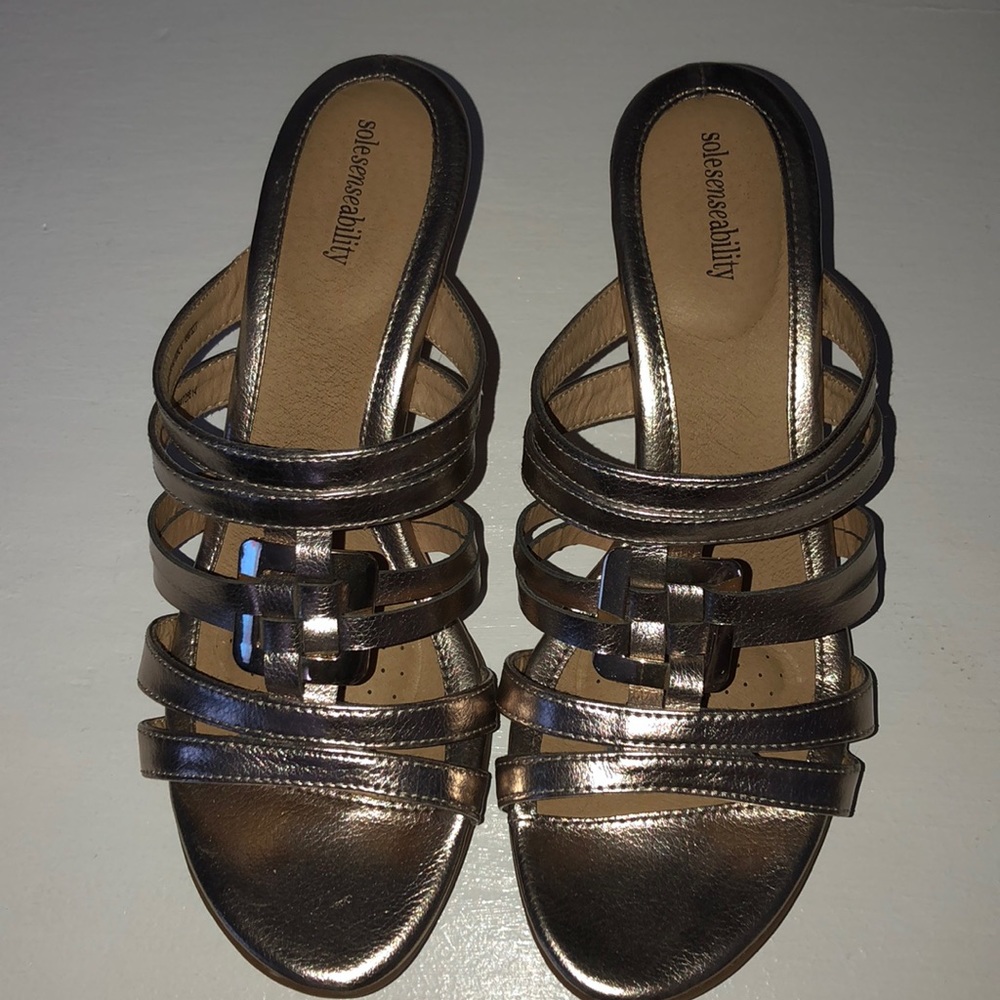 Sole sensibility wedge sandals